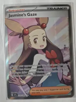 Jasmine's Gaze 233/191 Ultra Rare Surging Sparks Pokemon Holo Near Mint - Image 1