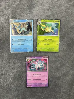 Leafeon Glaceon Sylveon Black Star Promo Set 170 171 172 POKEMON TCG MINT MINT - Image 1