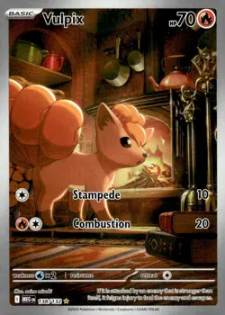 Pokemon TCG ME01: Mega Evolution #138/132 Vulpix - Image 1