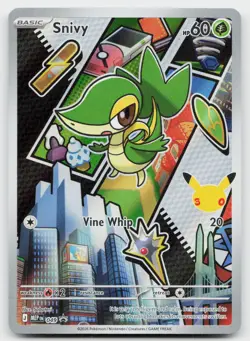 Snivy 049 Promo ME: Mega Evolution Promo Pokemon Holo Near Mint - Image 1