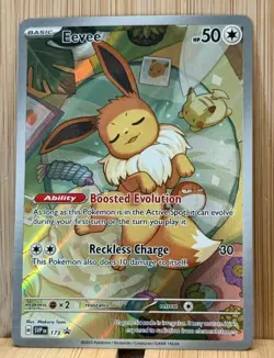Pokemon TCG ~ Eevee 173 ~ Scarlet & Violet Promo SVP ~ Holo ~ NM - Image 1