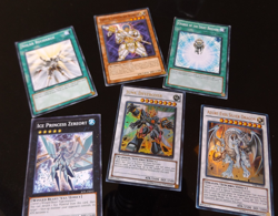 YUGIOH CARD LOT OF SIX JUNK DESTROYER AZURE DRAGON TAKAHASHI - Image 1