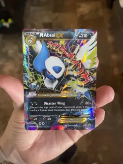 Pokemon TCG M Absol-EX XY63 Holo Promo Card - Image 1