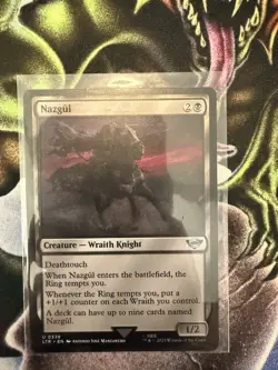 Nazgul Magic the Gathering Card English Lord of the Rings MTG - Image 1