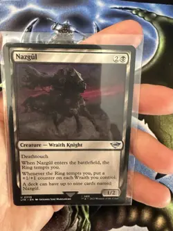 Nazgul Magic the Gathering Card English Lord of the Rings MTG - Image 2