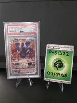 Pokemon TCG Lucario VSTAR SWSH291 Promo Crown Zenith PSA 9 - Image 1