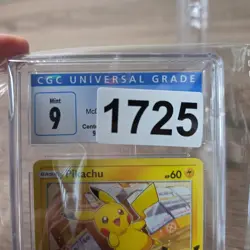 Pokemon Pikachu 25/25 McDonald's Collection 2021 CGC 9 Mint Graded Card - Image 2