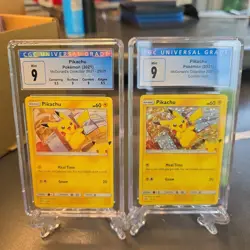 CGC 9 Pikachu Pokemon 2021 McDonalds Collection 25/25 Confetti Holo & Non-Holo - Image 1