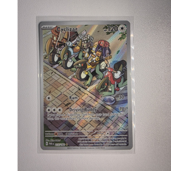 Pokemon TCG Cyclizar Illustration Rare Paradox Rift 215/182 - Image 1