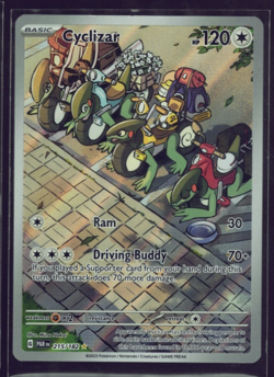 Cyclizar 215/182 - Illustration Rare Paradox Rift - Pokemon TCG - NM - Image 1