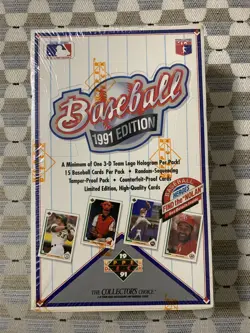 1991 Upper Deck Low Series Find the Nolan Baseball Box Michael Jordan #SP1 - Image 1