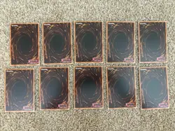 Yu-Gi-Oh! Retro Pack 2 2025 Reprint ERROR Card Lot (Missing Stamp) TCG - Image 5