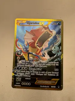 Pokemon TCG Gyarados EX 123/122 XY Breakpoint 2016 Secret Holo Rare Card - Image 1