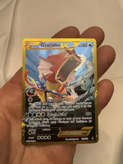 Pokemon TCG Gyarados EX 123/122 XY Breakpoint 2016 Secret Holo Rare Card - Image 2