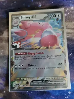 Blissey Ex Pokemon Prize Pack Series 7 Promo Pokemon Card NM/LP Stamp - Image 1