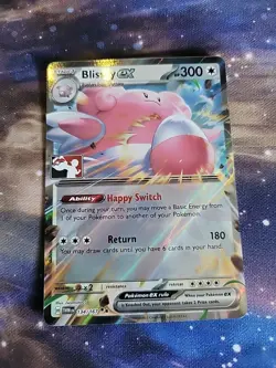 Blissey Ex Pokemon Prize Pack Series 7 Promo Pokemon Card NM/LP Stamp - Image 3