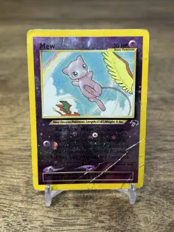 Mew 1/18 Southern Islands Reverse Holo Promo Pokemon TCG Card HP/DMG - Image 1