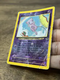 Mew 1/18 Southern Islands Reverse Holo Promo Pokemon TCG Card HP/DMG - Image 4