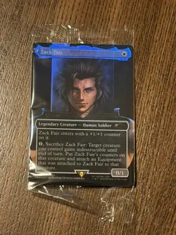 Zack Fair - Magic The Gathering Promo Card - Final Fantasy VII Rebirth - Image 1