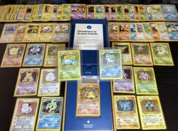 1999 Pokemon Card TCG-100% Complete Base Set ALL 102/102 NM Mint Big 3 Charizard - Image 1