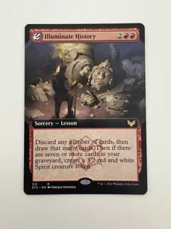 Illuminate History Borderless MTG Magic the Gathering Card NM Near Mint STX - Image 1