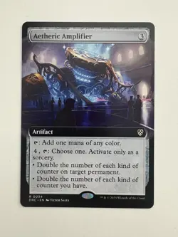 Aetheric Amplifier Borderless MTG Magic the Gathering Card NM Near Mint DFT - Image 1