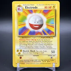 1999 Pokemon Base Set Unlimited #21 Electrode LP/MP - Image 1