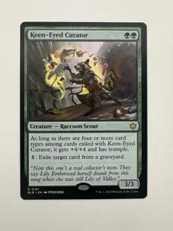 Keen-Eyed Curator MTG Magic the Gathering Card NM Near Mint BLB - Image 1