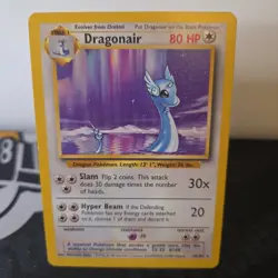 Pokemon TCG Dragonair Base Set 18/102 HP - Image 1