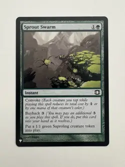 Sprout Swarm MTG Magic the Gathering Card NM Near Mint FUT - Image 1