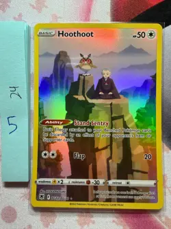 Pokemon TCG Hoothoot TG12/TG30 Trainer Gallery Illustration Rare Holo NM - Image 1