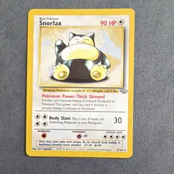 The Pokemon Company Snorlax 27/64 Jungle Rare Regular English 90 HP Unlimited - Image 1