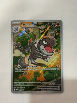 Pokemon Tyrunt 070 ME: Mega Evolution Promo Promo Holo NM - Image 1