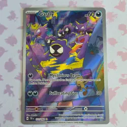 The Pokemon Company Gastly 177/162 SV05 Temporal Forces IR Full Art Holo EN - Image 1