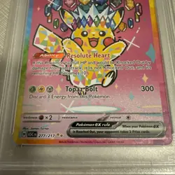 2026 POKEMON ASC EN-ASCENDED HEROES SPECIAL ILLUSTRATION RARE PIKACHU EX PSA 9 - Image 4