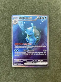💧 Pokemon TCG Blastoise ex SIR 200/165 Sv: Scarlet & Violet 151 Holo - Image 1