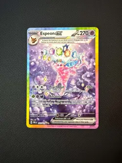 Pokemon TCG - Espeon ex 155/131 SV Prismatic Evolutions SIR - NEAR MINT - Image 3