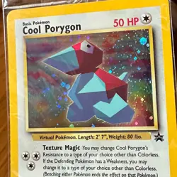 Pokemon Cool Porygon, Black Star Promo 15, Holo, WOTC, Factory Sealed - Image 5