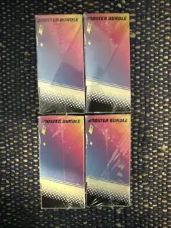 Pokemon Prismatic Evolutions Booster Bundle Lot Of 4 Brand New Factory Sealed - Image 4