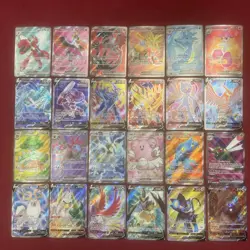 Pokemon TCG S&V Full Art EX&Sw&Sh Full Art V Lot Of 50! Dialga,Yveltal,Ho Oh🔥 - Image 1
