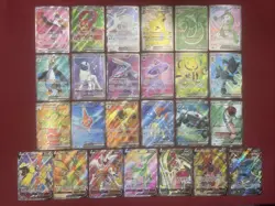 Pokemon TCG S&V Full Art EX&Sw&Sh Full Art V Lot Of 50! Dialga,Yveltal,Ho Oh🔥 - Image 3