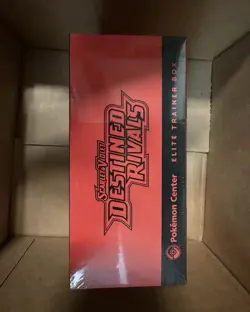 🔥Pokemon Center Destined Rivals ETB Sealed + Acrylic Case INVESTMENT READY! 🔥 - Image 5