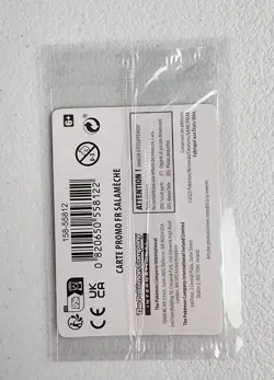 FRENCH Charmander (Salameche) #4 POKEMON 151 SV-MEW GameStop Stamp Promo SEALED - Image 2