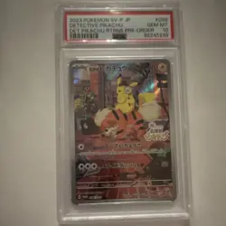 Pokemon 2023 Detective Pikachu SV-P Promo Holo 098/SV-P Japanese PSA 10 - Image 1