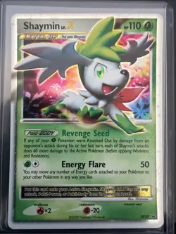 Shaymin LV.X DP39 Diamond & Pearl Promo Holo LP-MP - Image 1