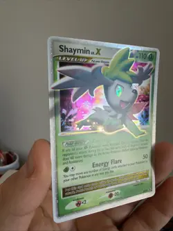 Shaymin LV.X DP39 Diamond & Pearl Promo Holo LP-MP - Image 4
