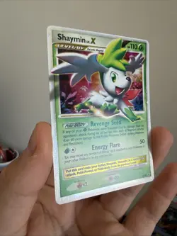Shaymin LV.X DP39 Diamond & Pearl Promo Holo LP-MP - Image 5