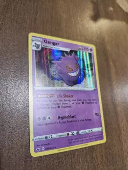 Gengar 085/202 Swsh01: Sword & Shield Holo Pokemon TCG Card - Image 4