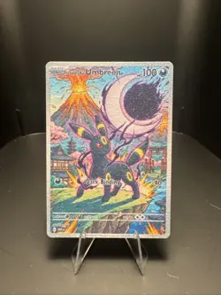 Custom Umbreon Pokemon Card (Not A Real TCG Card, For Art) - Image 1