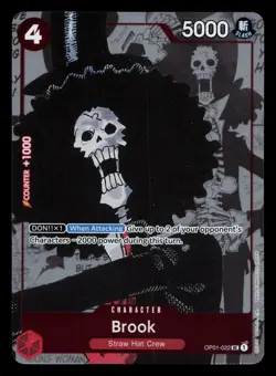 One Piece Promotion Cards #OP01-022 Brook - Image 1